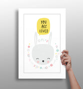 You Are Loved Aluminum Print.